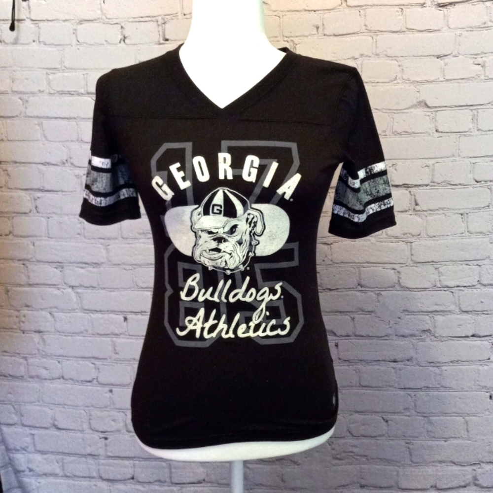 Georgia Bulldog Athletics T Shirt xs NWOT